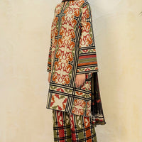 Digital Printed Lawn Multi Stitched Suit - Jazmin