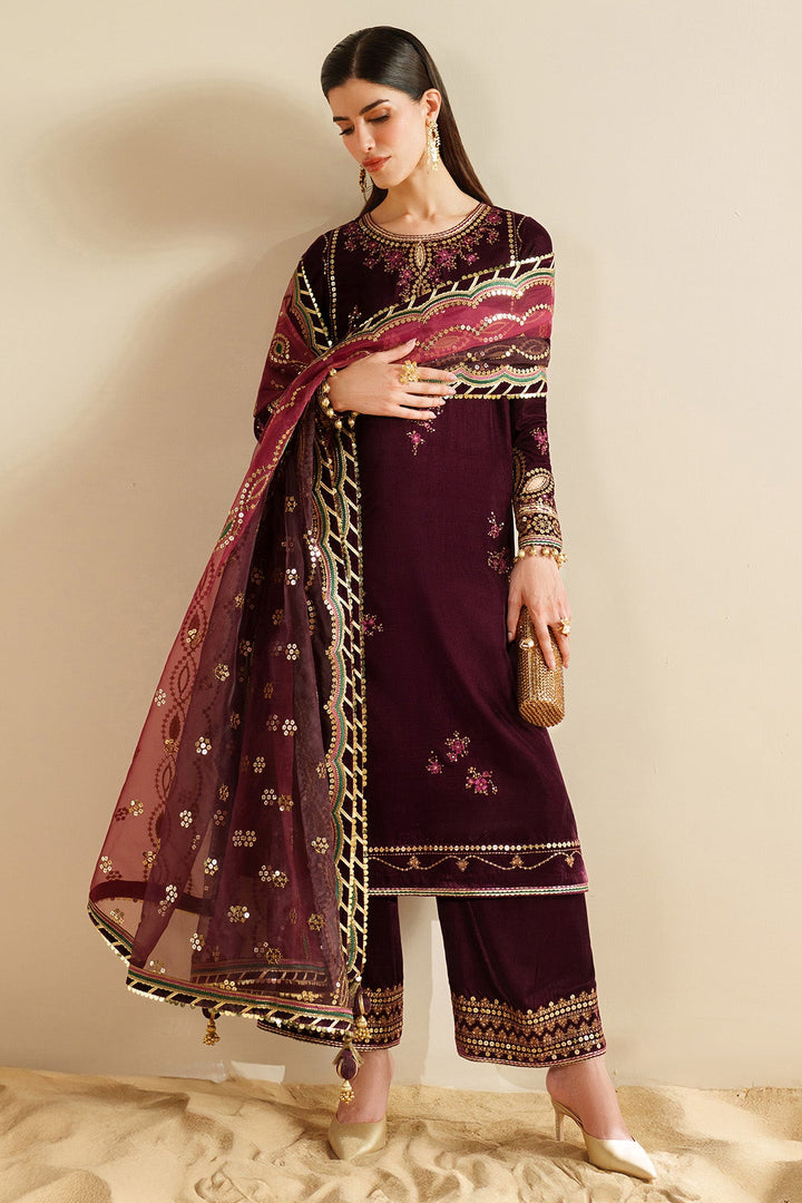 Design 4 - Jazmin Embroidered Formal Velvet Stitched