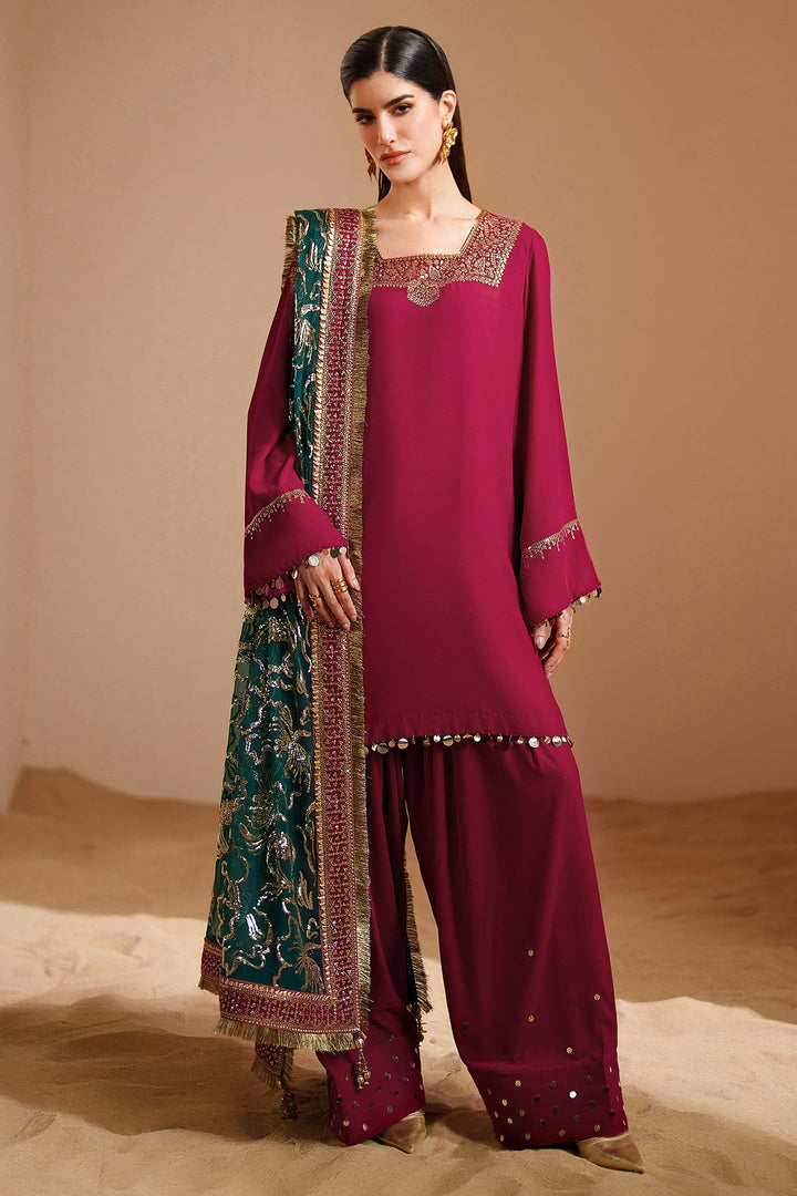 Design 9 - Jazmin Embroidered Formal Velvet Stitched