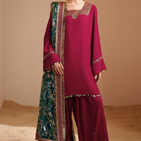 Design 9 - Jazmin Embroidered Formal Velvet Stitched