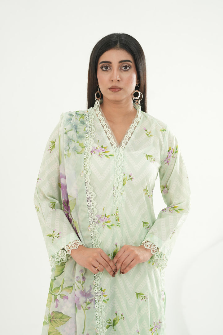 Design 15B - Maria B M Basic Summer Stitched