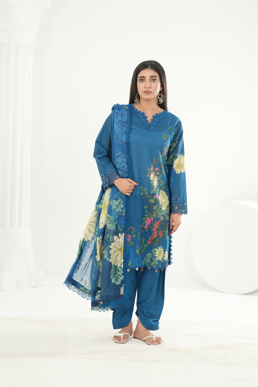 Design 12A - Maria B M Basic Summer Stitched
