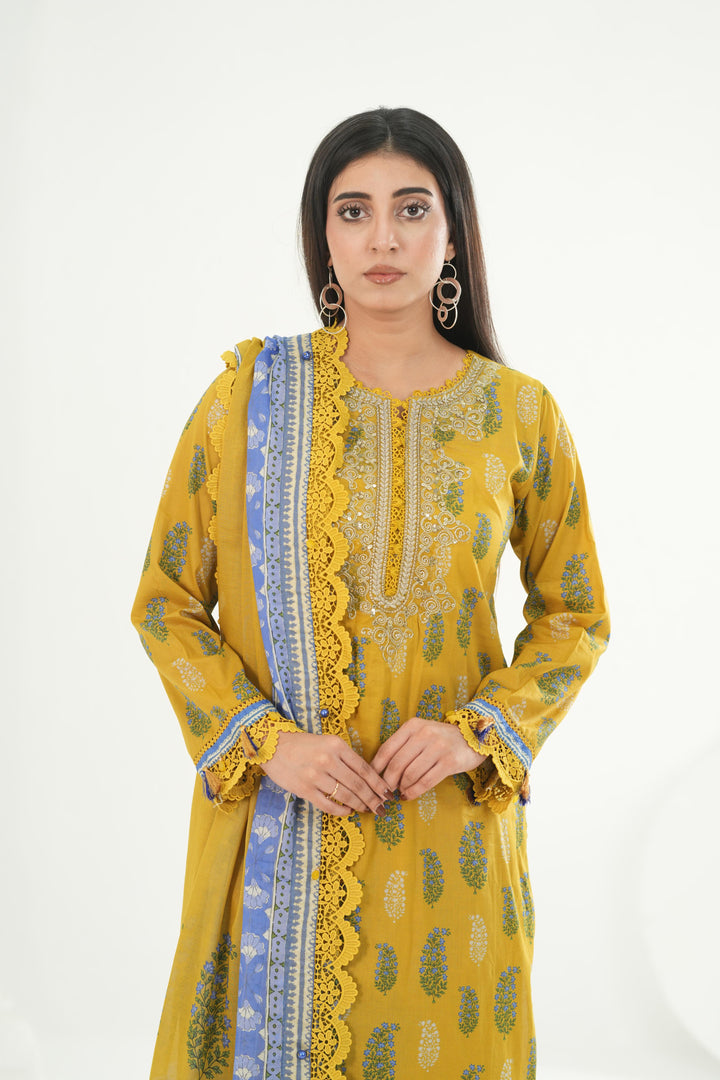 Design 5B - Maria B M Basic Summer Stitched