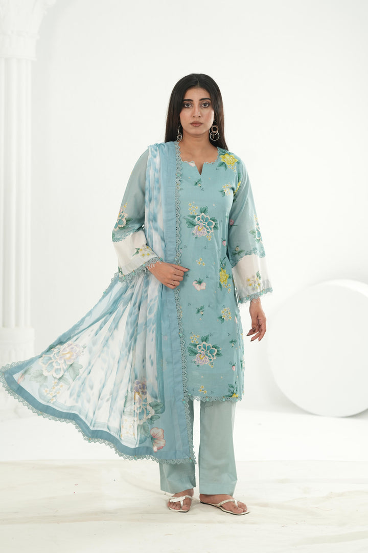 Design 8B - Maria B M Basic Summer Stitched