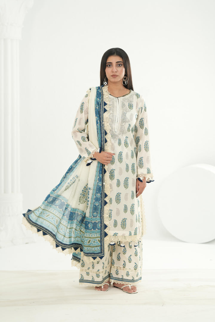 Design 5A - Maria B M Basic Summer Stitched
