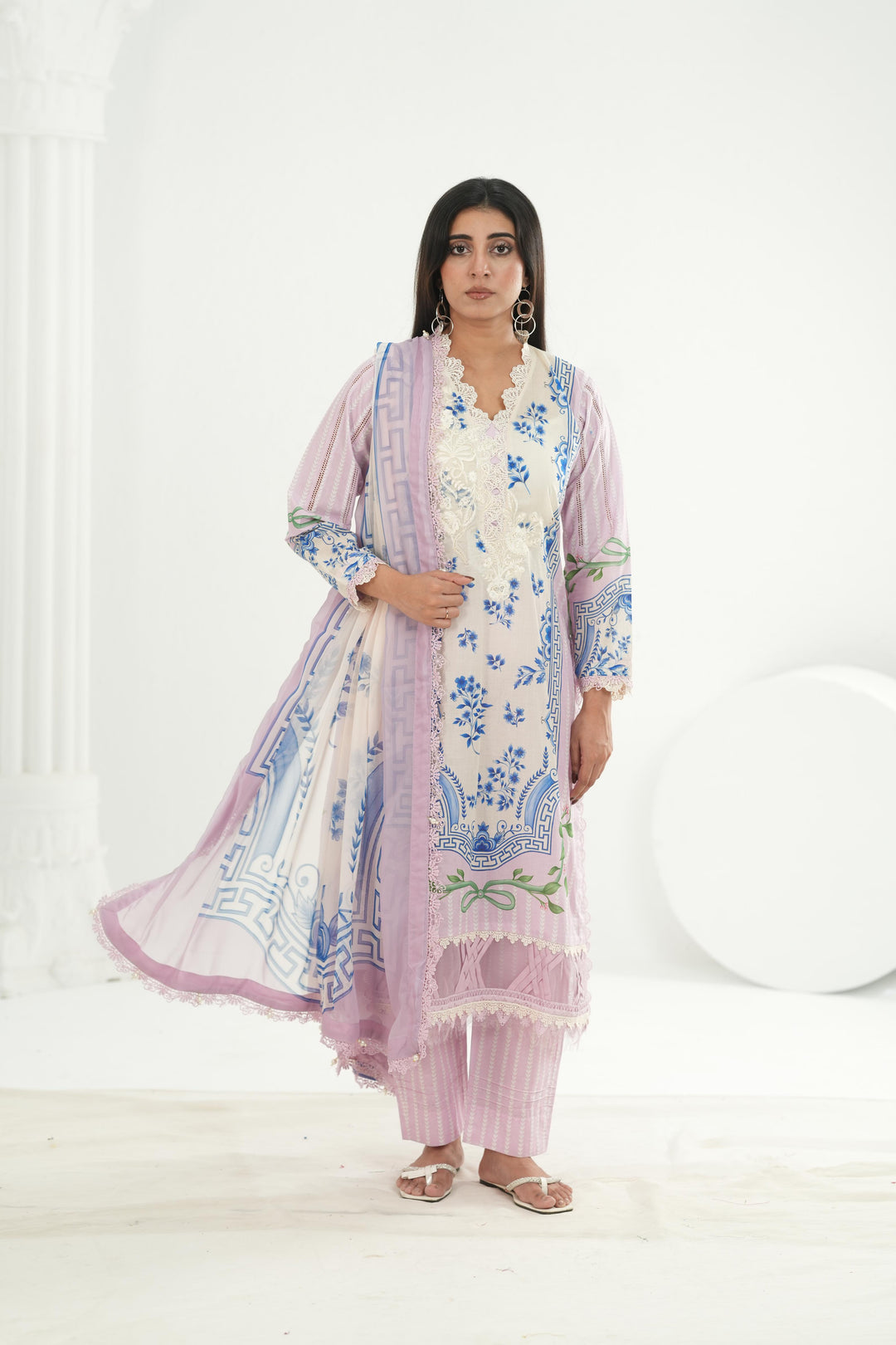 Design 9B - Maria B M Basic Summer Stitched