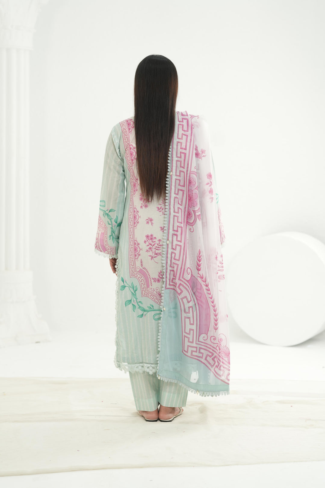 Design 9A - Maria B M Basic Summer Stitched