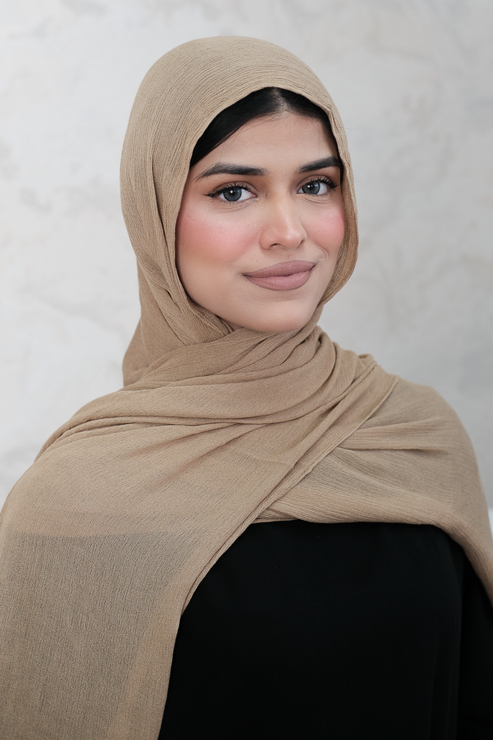 Camel Rayon Vogue Hijab