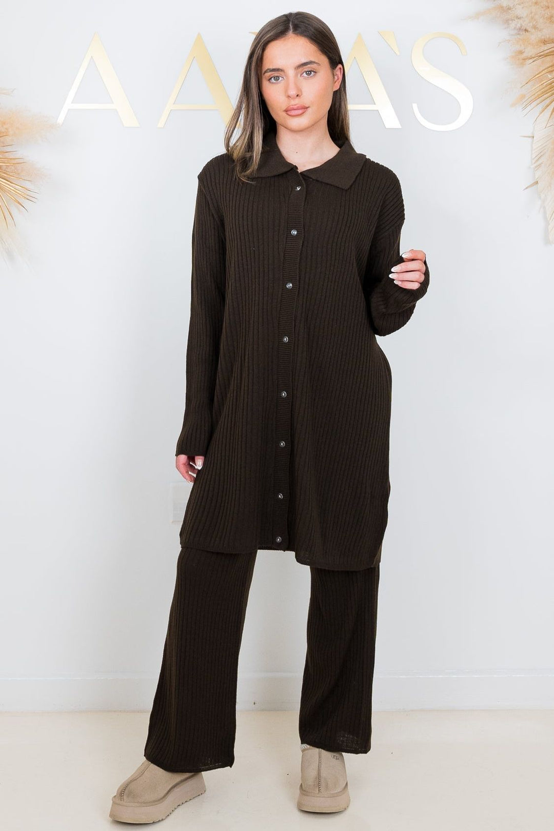 Delilah Walnut Brown Co-ord