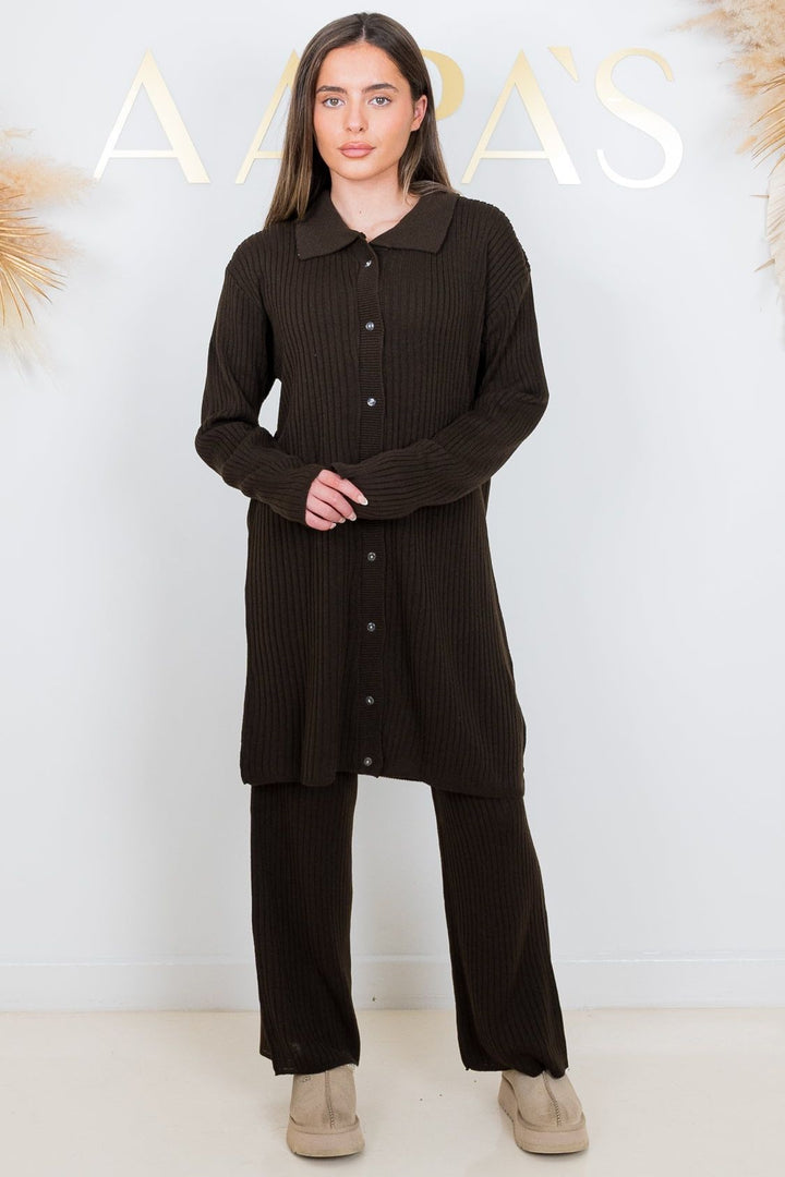 Delilah Walnut Brown Co-ord