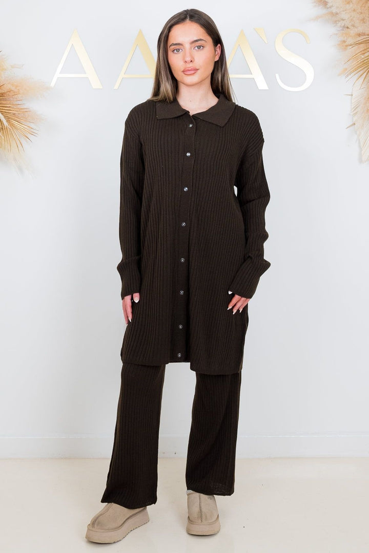 Delilah Walnut Brown Co-ord
