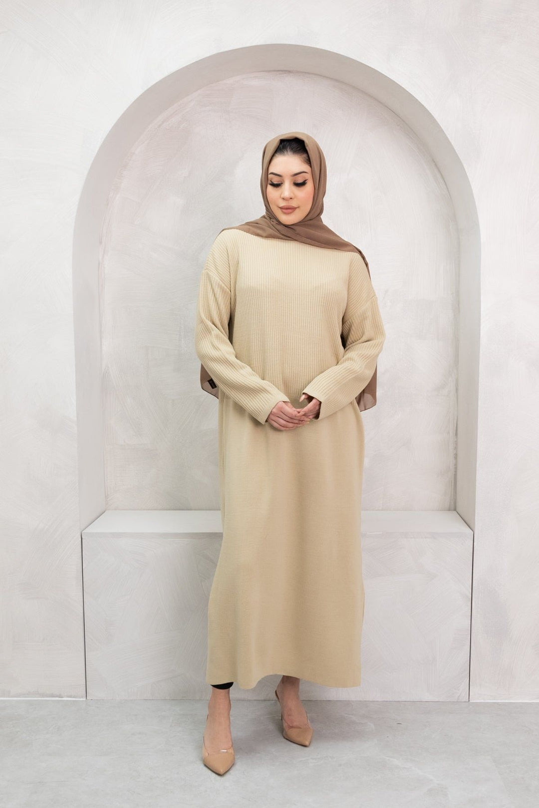 Ava Stone Knit Dress