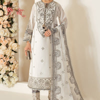 Dove - Alizeh Luxe - Luxury Raw Silk Stitched