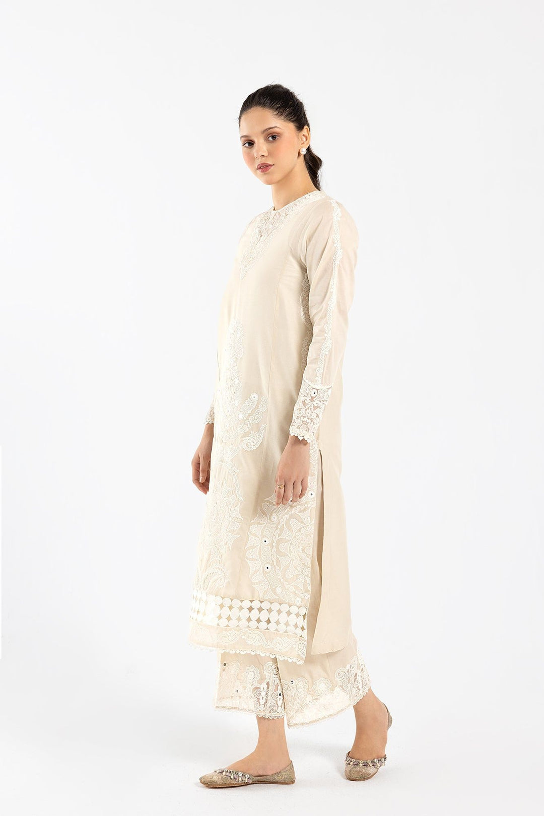 Lawn Stone Stitched Suit - Ethnic