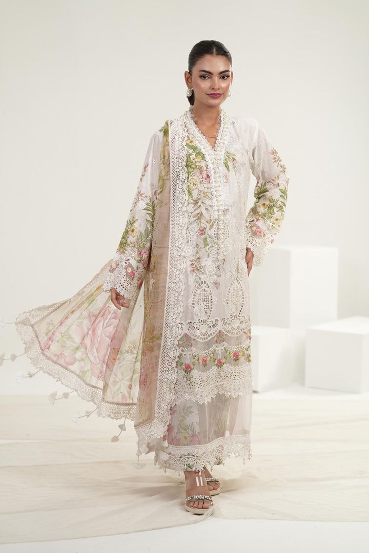 Design 3 - Maria B Luxury Lawn Stitched