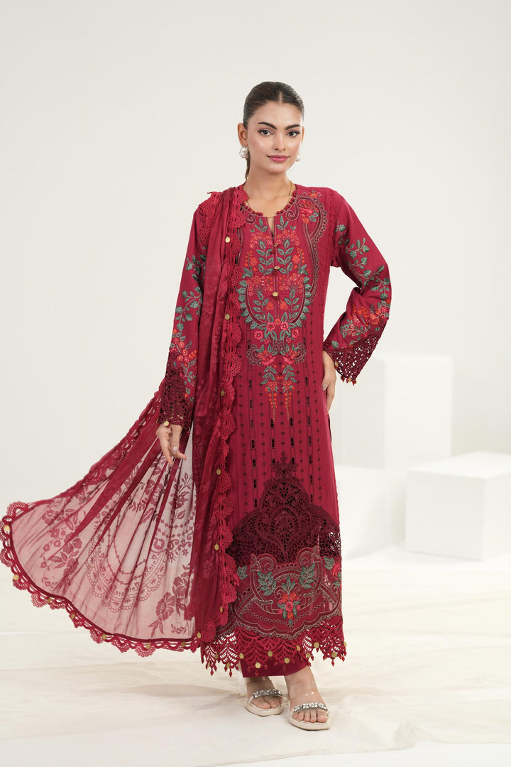 Design 5 - Maria B Luxury Lawn Stitched