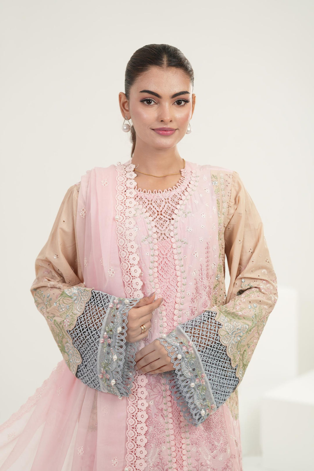 Design 9 - Maria B Luxury Lawn Stitched