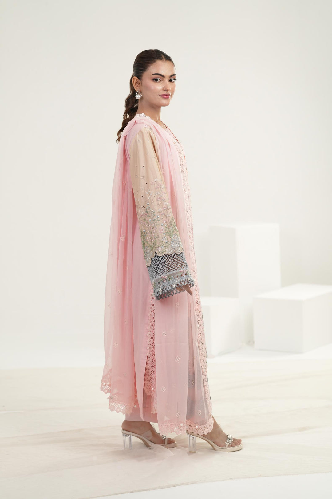 Design 9 - Maria B Luxury Lawn Stitched