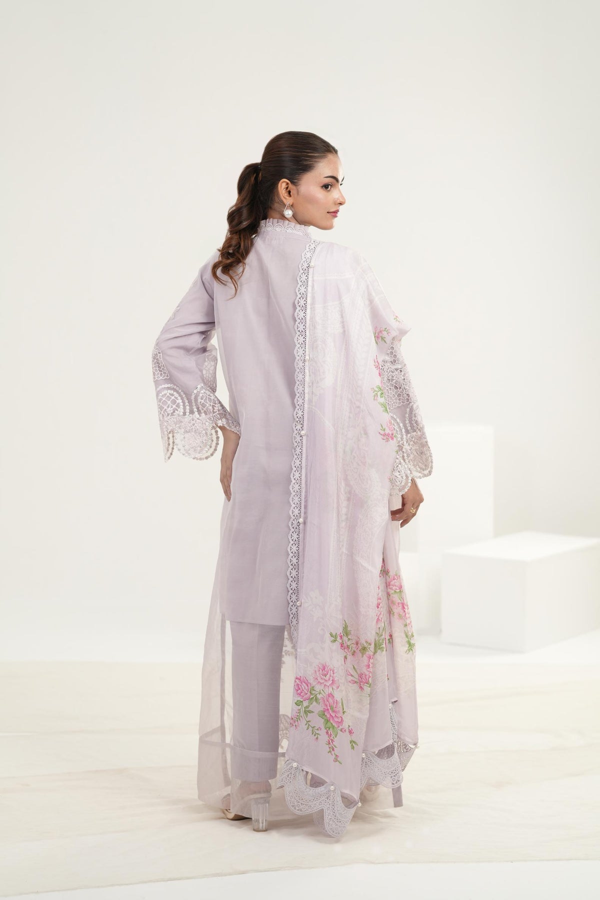Design 12 - Maria B Luxury Lawn Stitched