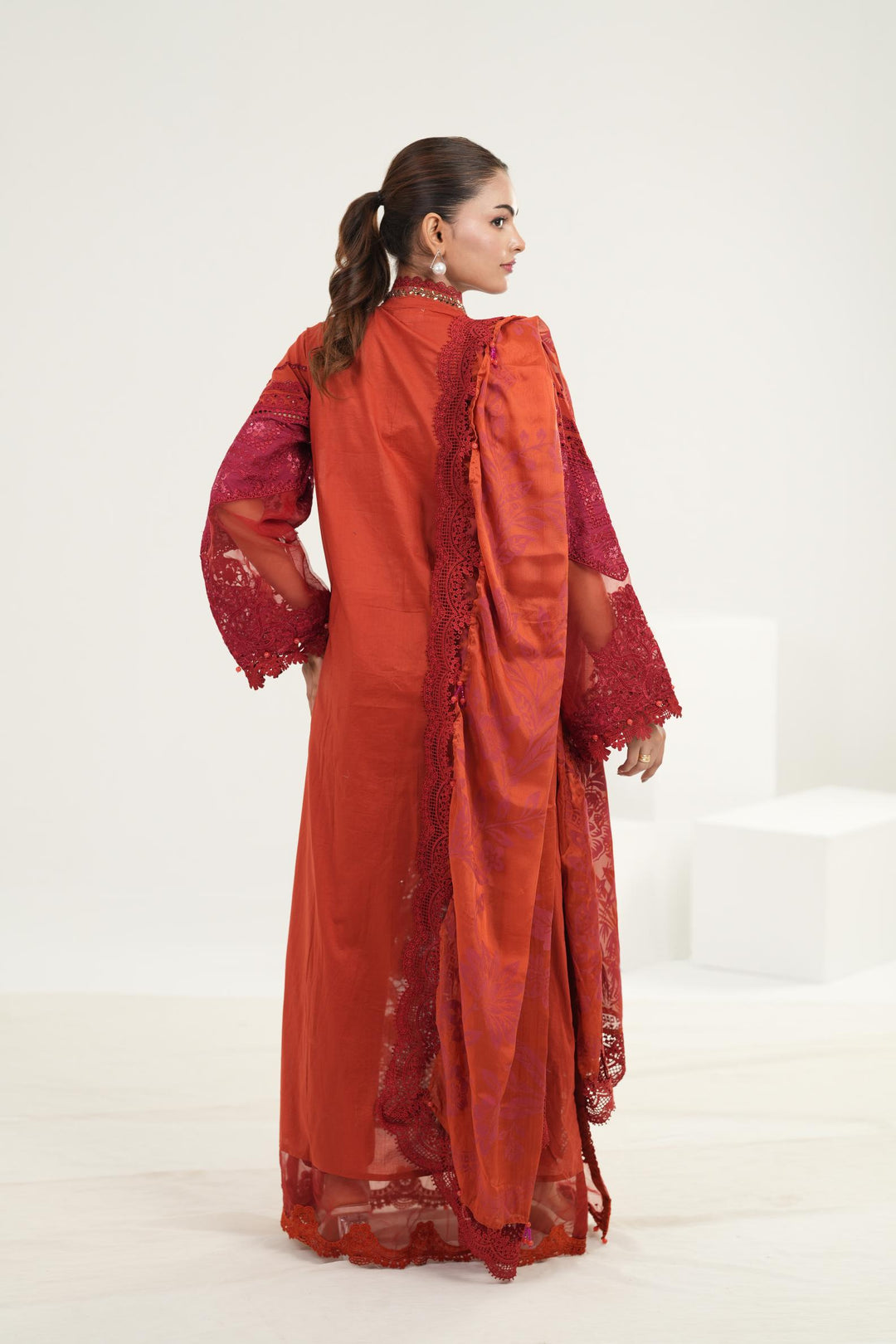 Design 13 - Maria B Luxury Lawn Stitched