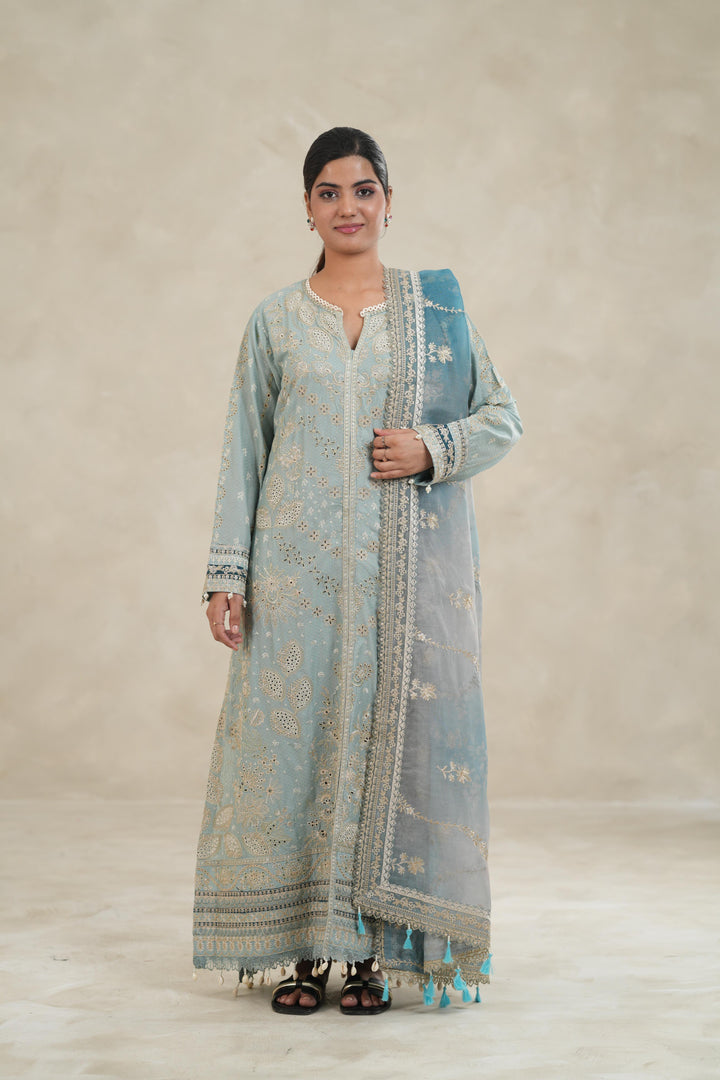 Design 1 - Baroque Eid Luxe Lawn Stitched