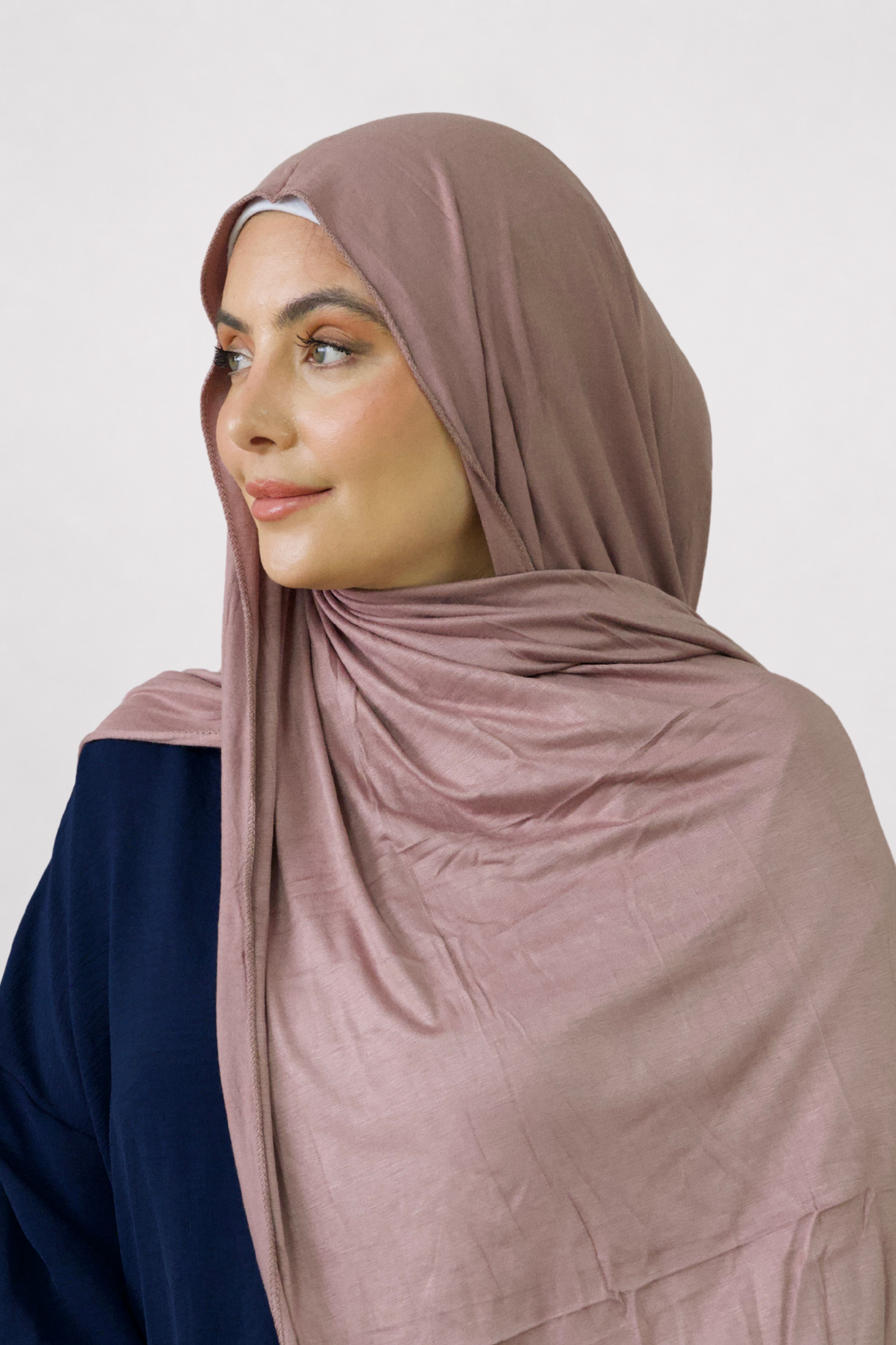 Blush Emirati Jersey Hijab