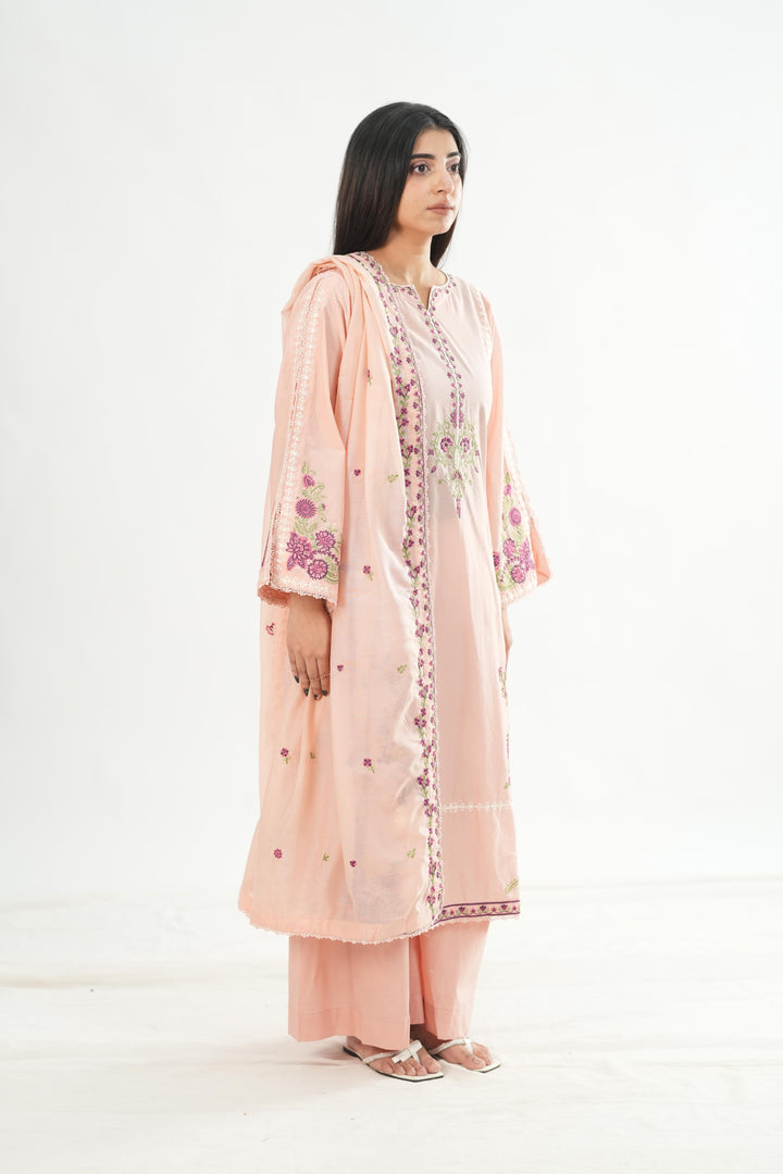 Design 1 - Mahnur Fiona Lawn Stitched