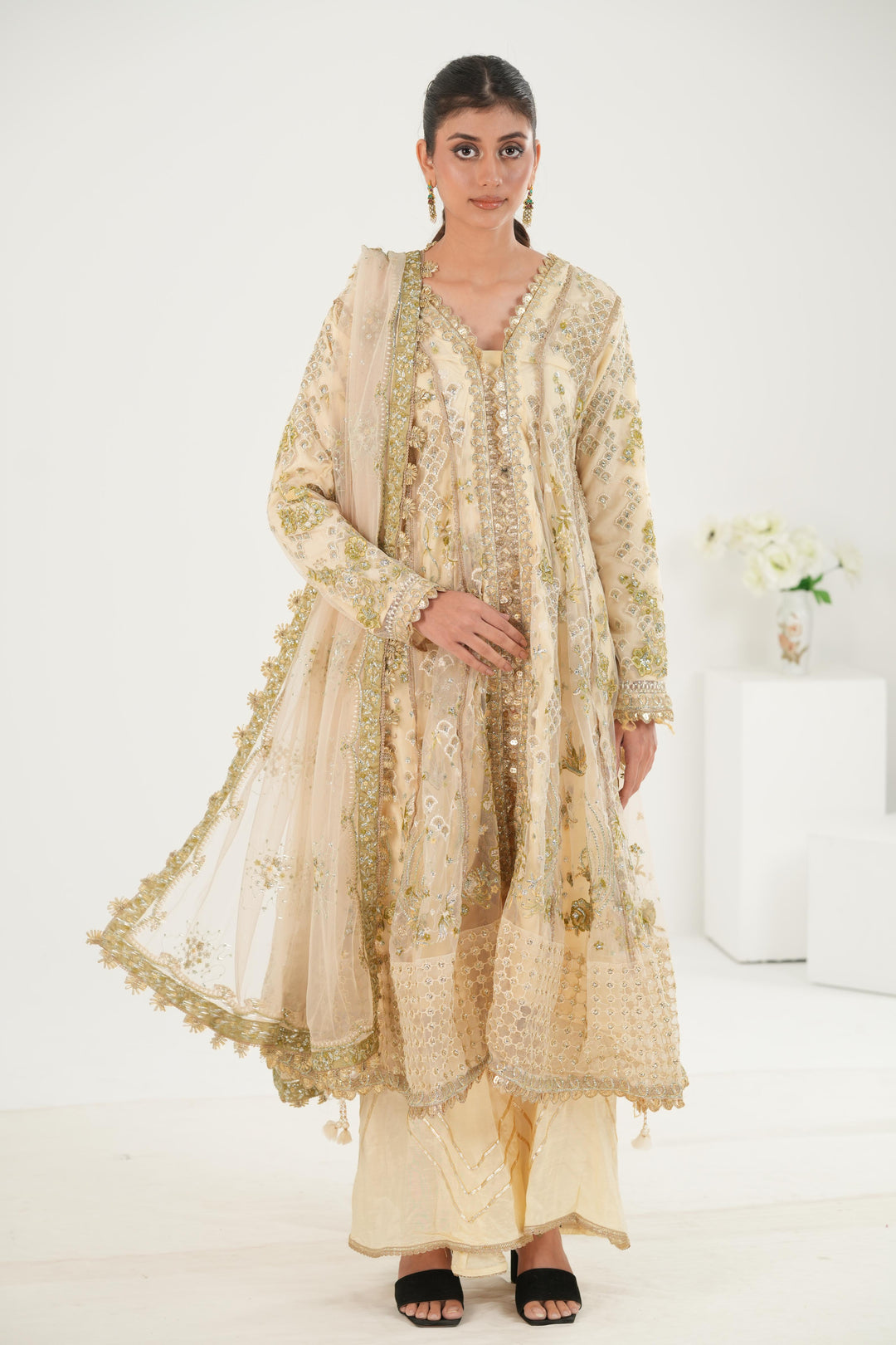 Fleurie - Afrozeh La Fuchsia Stitched