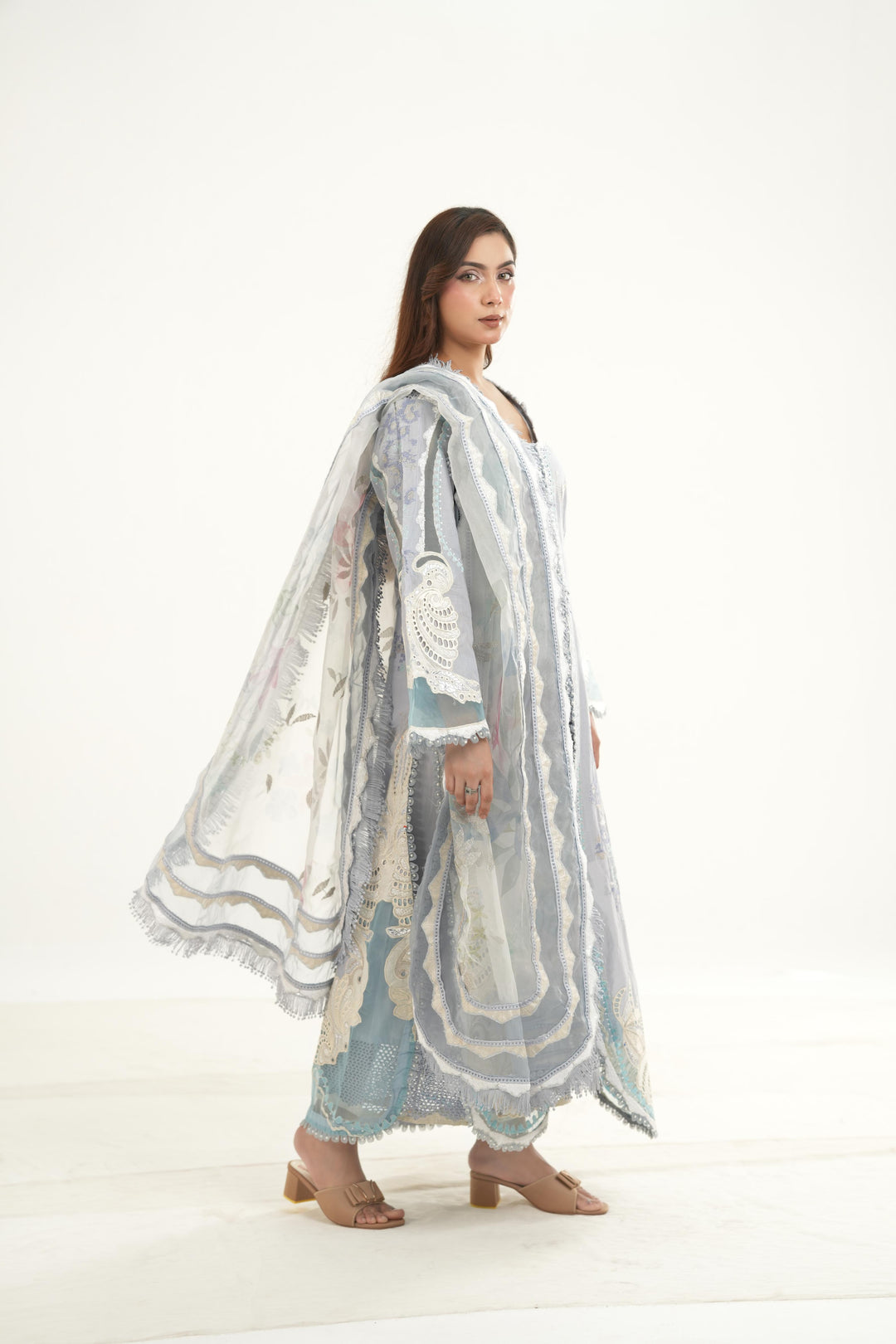 Chloris - Afrozeh A Lawn '26 Stitched