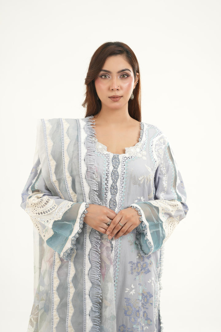 Chloris - Afrozeh A Lawn '26 Stitched