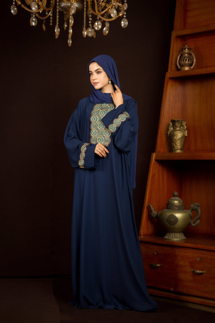 Zahara Navy Abaya