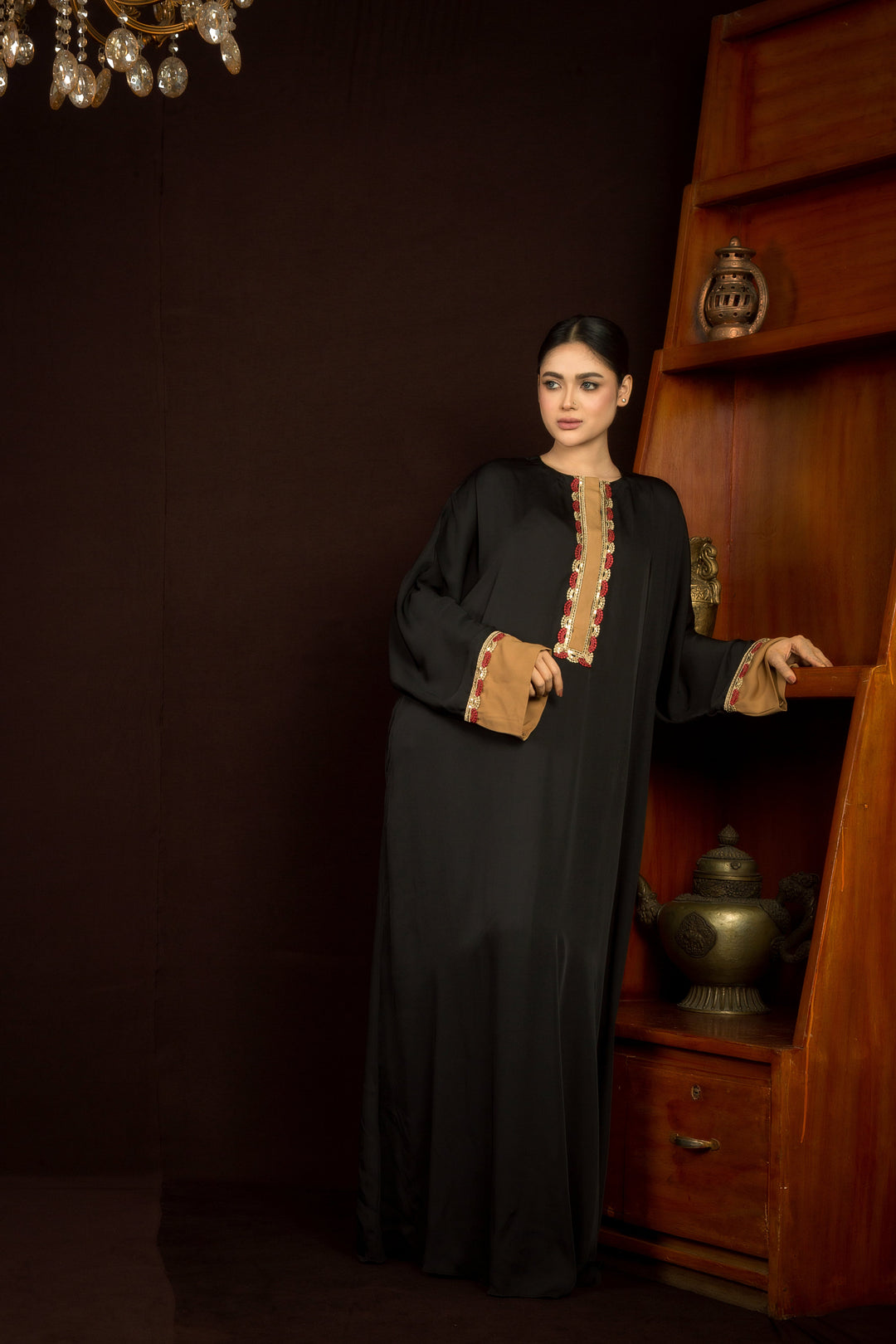 Raya Black Abaya