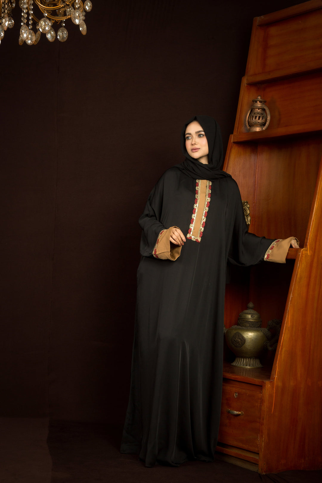 Raya Black Abaya