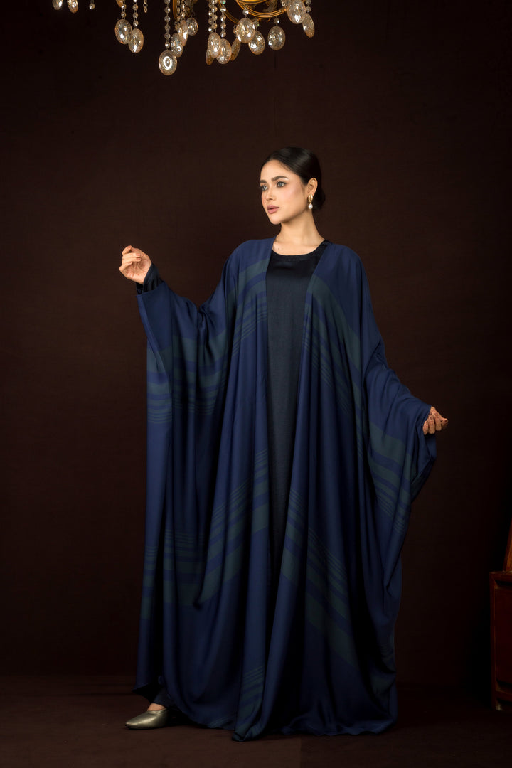 Miraan Navy Abaya