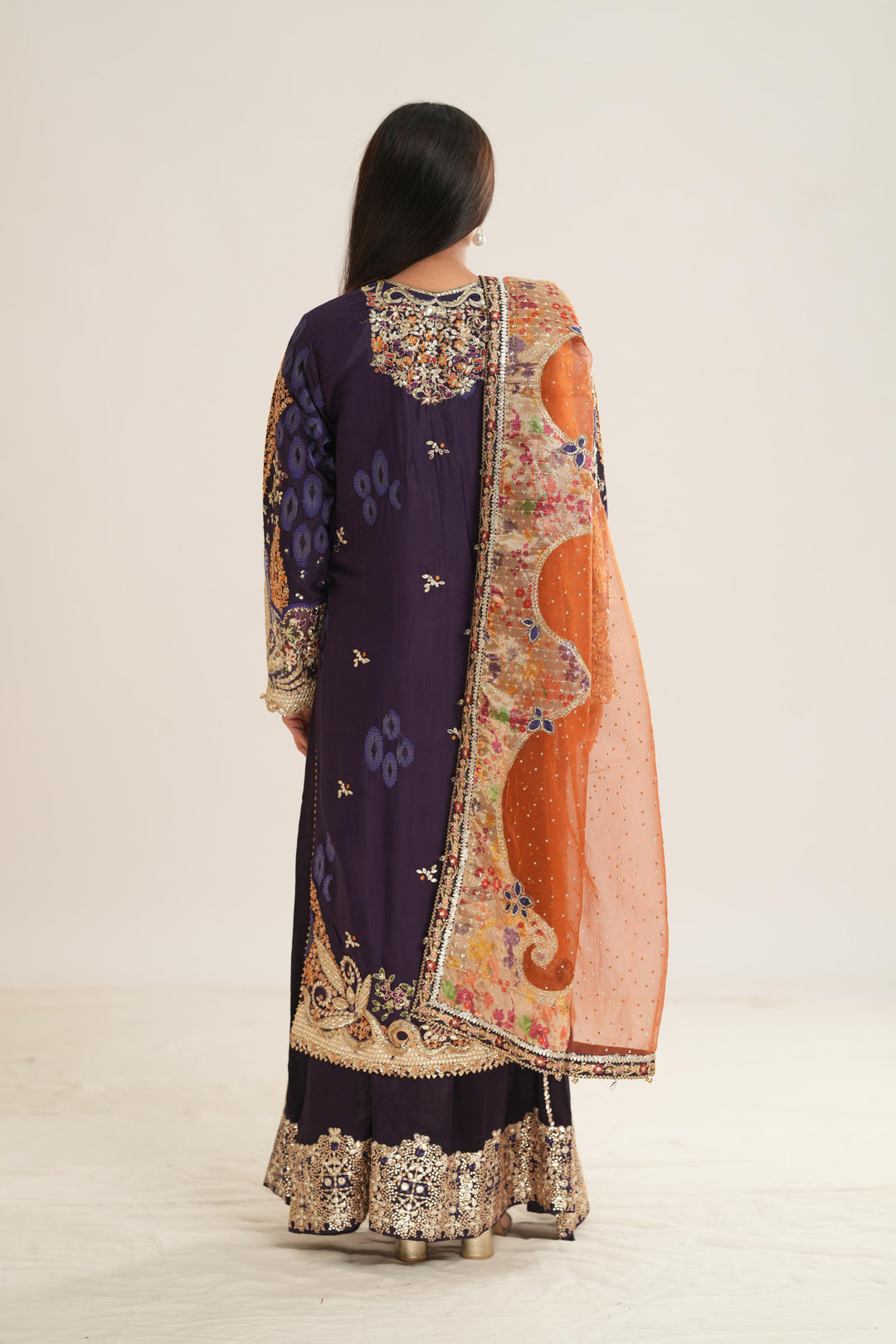 Gulnaar - Afrozeh Shehnai Wedding Formals Stitched