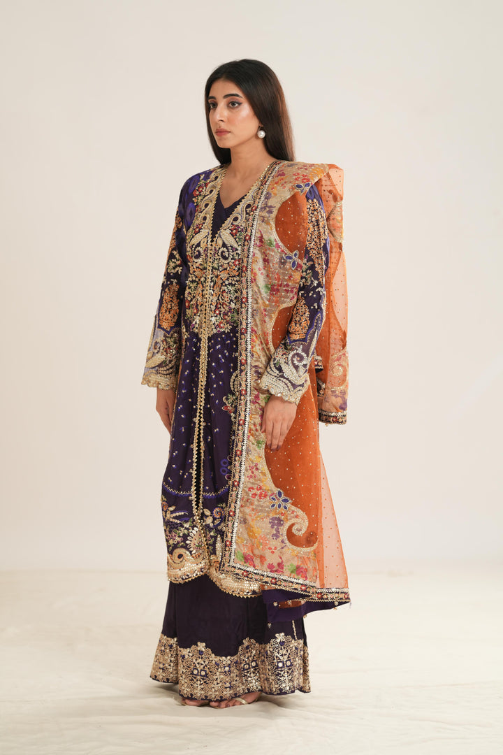 Gulnaar - Afrozeh Shehnai Wedding Formals Stitched