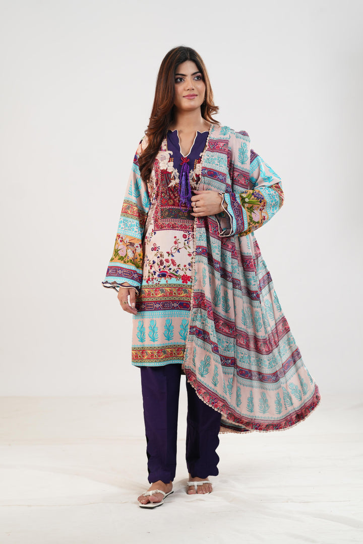 Design 1A - Sana Safinaz Mahay Stitched