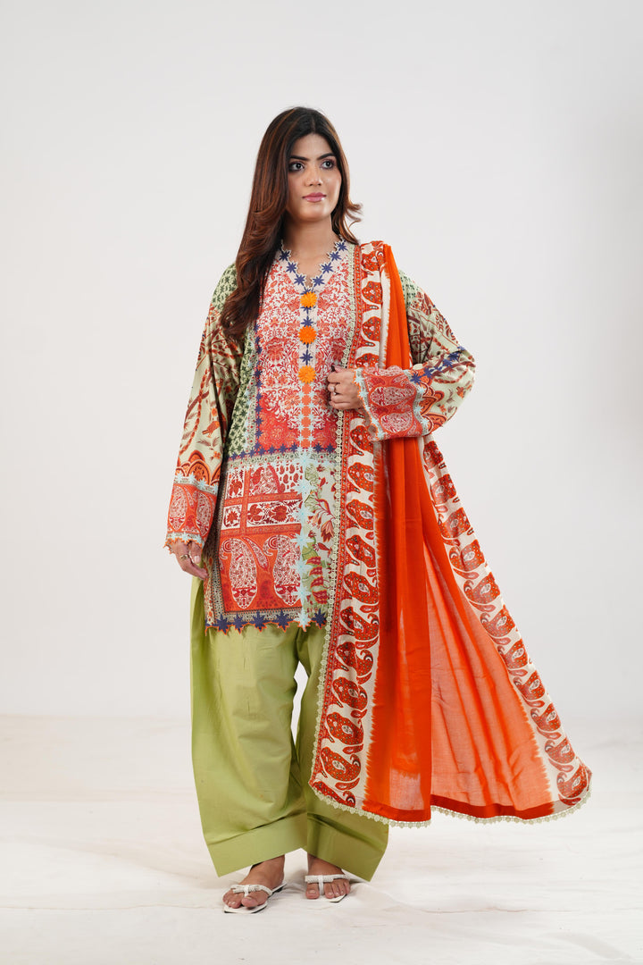 Design 3B - Sana Safinaz Mahay Stitched