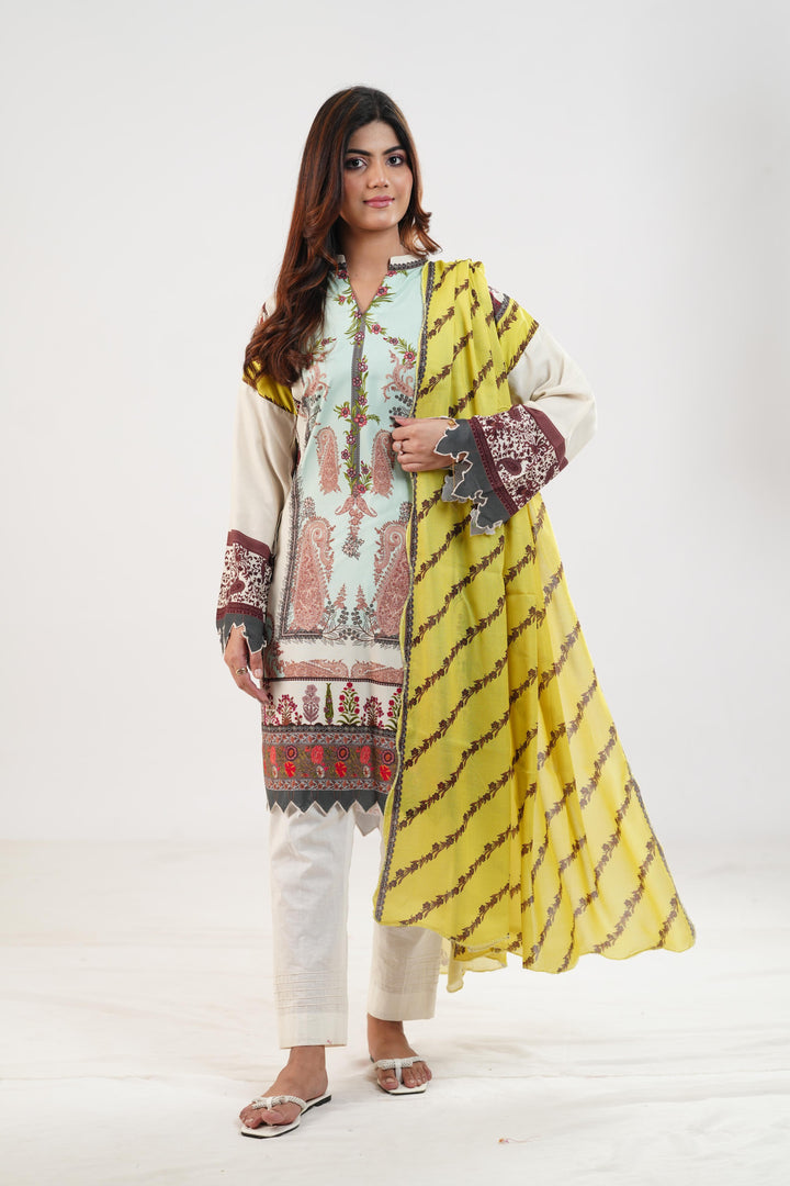Design 7A - Sana Safinaz Mahay Stitched