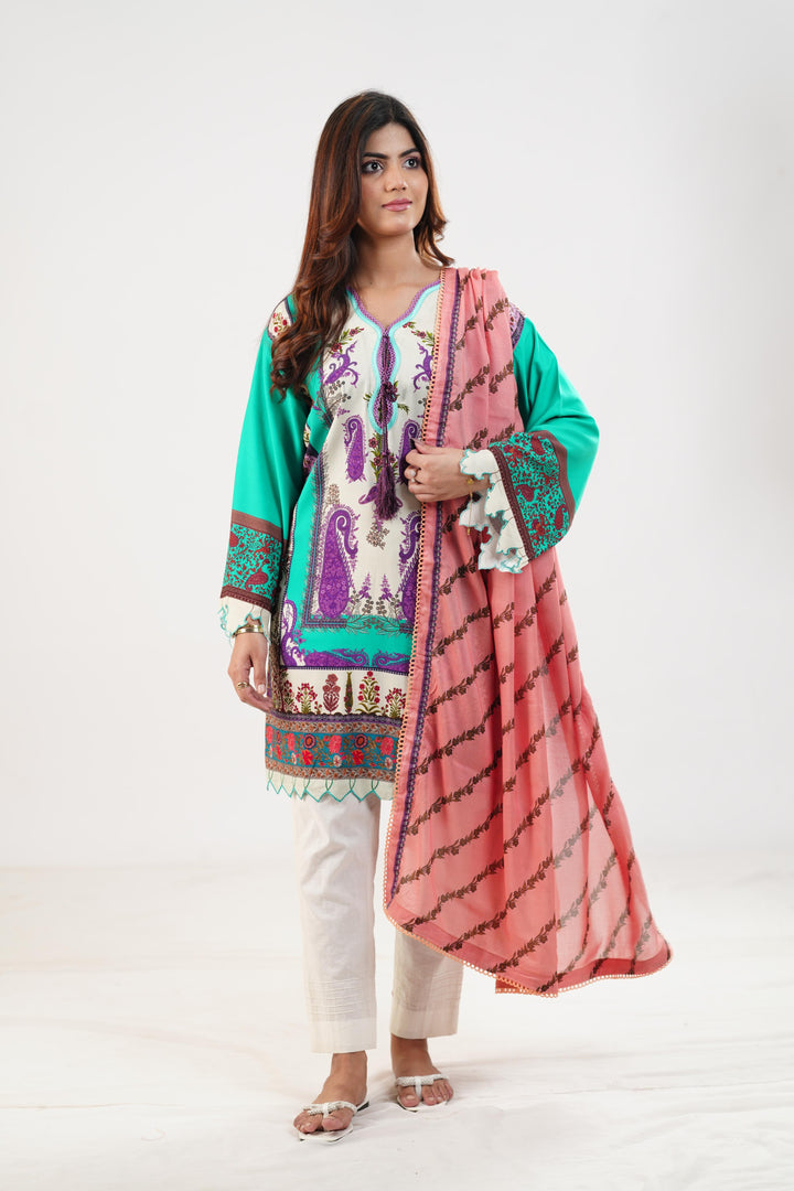 Design 7B - Sana Safinaz Mahay Stitched