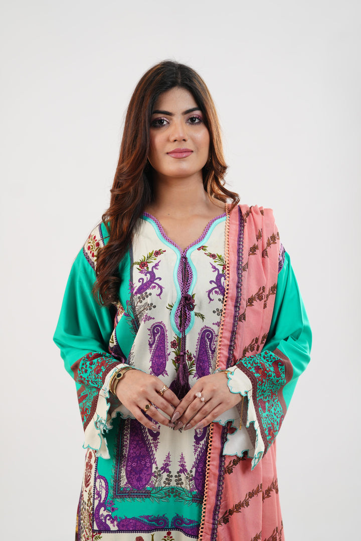 Design 7B - Sana Safinaz Mahay Stitched
