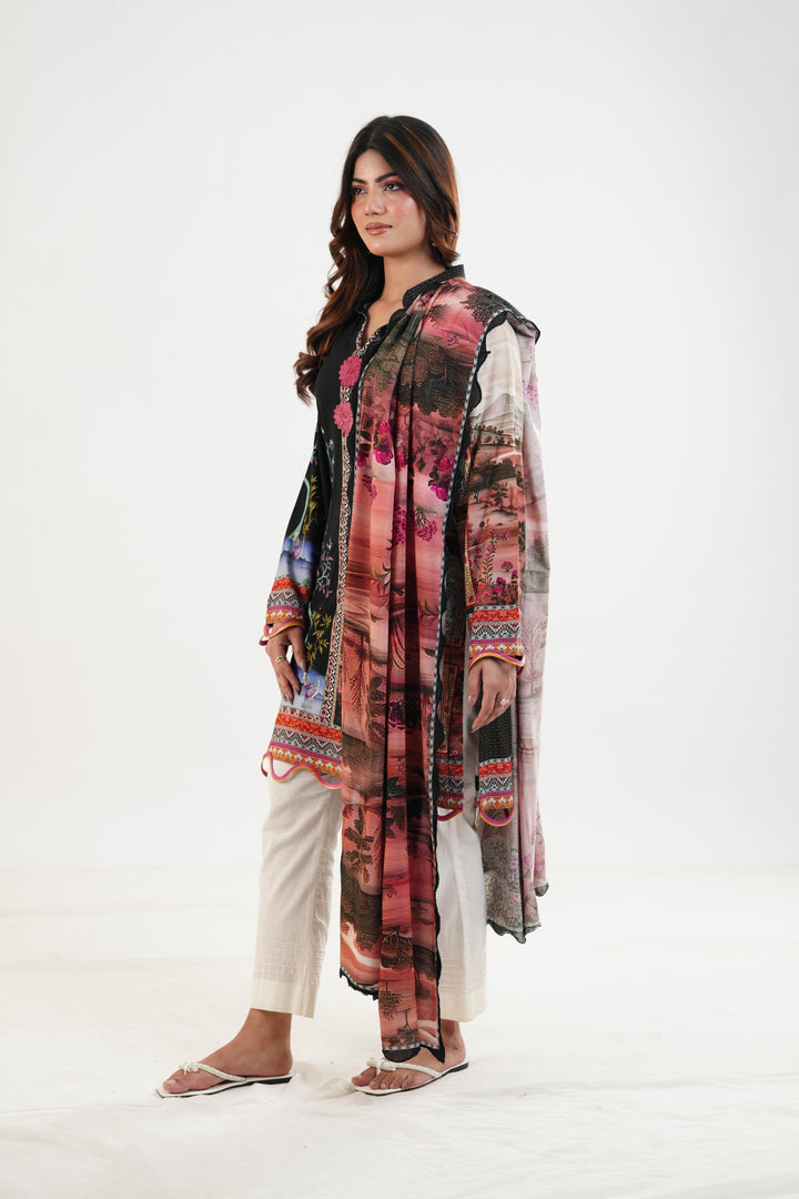 Design 9B - Sana Safinaz Mahay Stitched