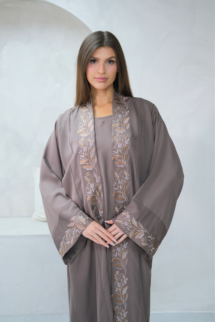 Desert Bloom Abaya