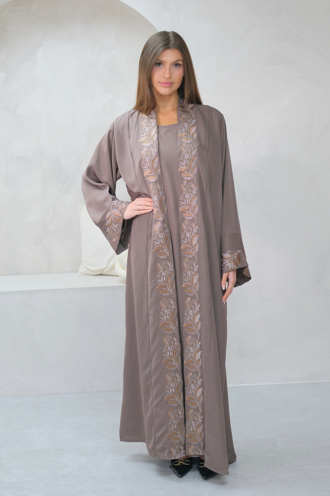 Desert Bloom Abaya