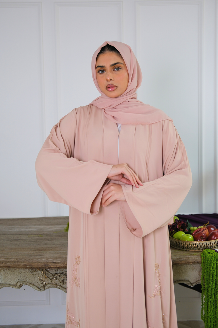 Rose Drape Abaya