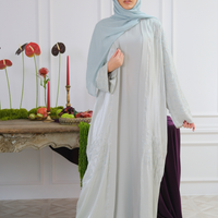 Sage Veil Abaya