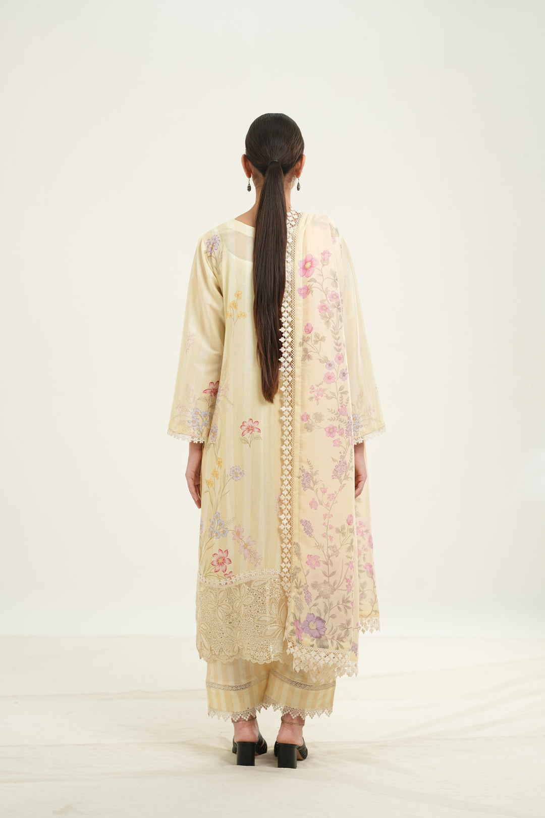 Hazelen Yellow - Afrozeh Haze Summer Edit '26 Stitched