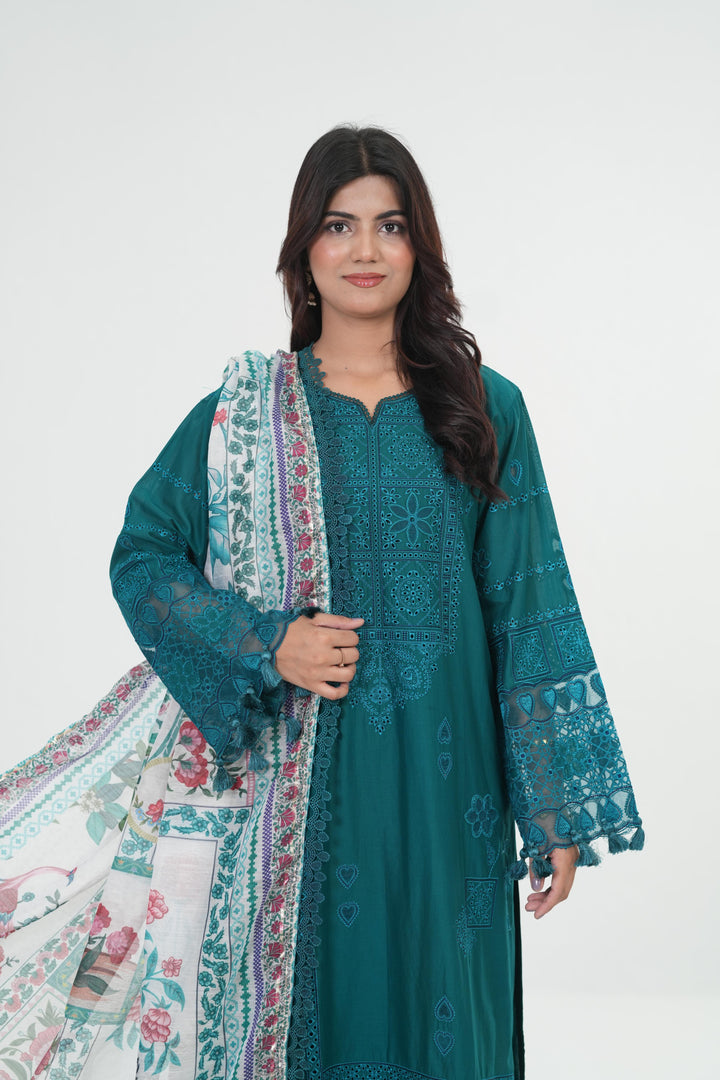 Design 3 - Jazmin Iris Luxury Stitched
