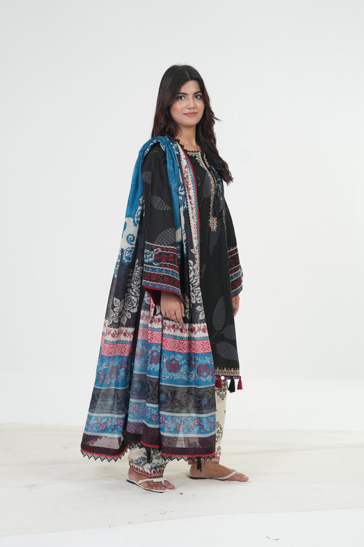 Design 5 - Jazmin Iris Luxury Stitched