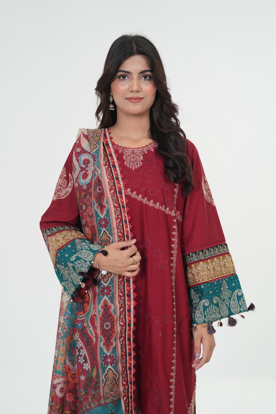 Design 8 - Jazmin Iris Luxury Stitched